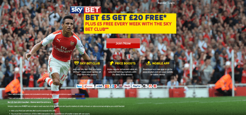 Sky Bet Website